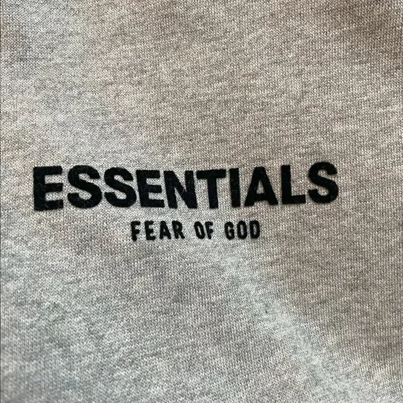 FOG - Fear of God Essentials Dark Oatmeal Joggers - (READ DESCRIPTION) - Picture 3 of 8